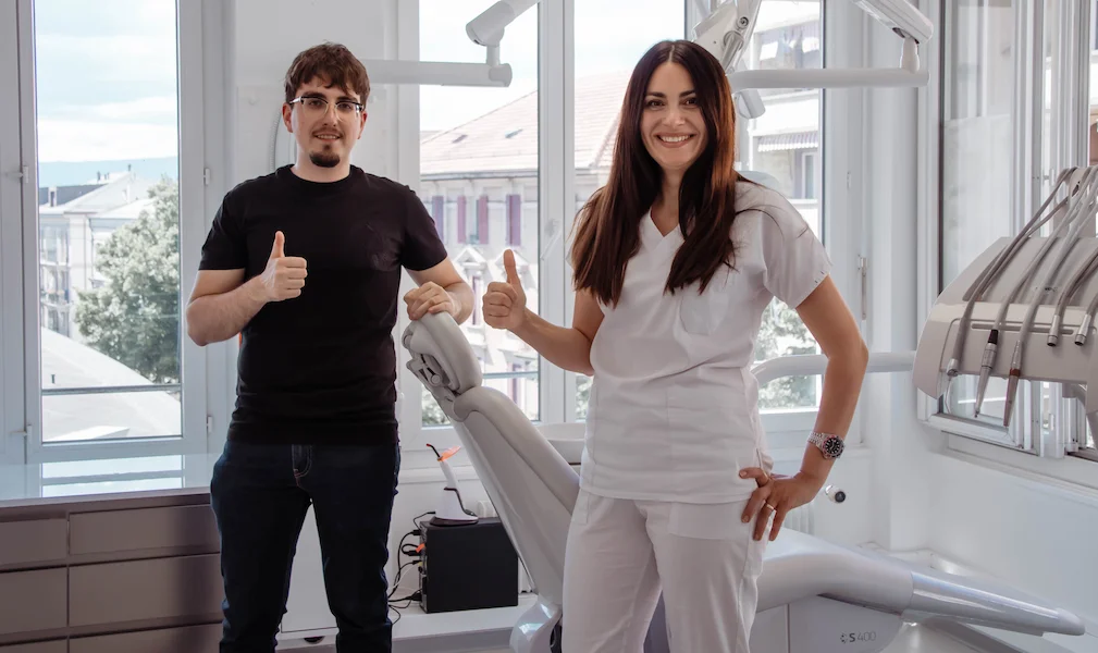 Consultation avec un dentiste au Centre Dentaire Tivoli à Lausanne, soins sur mesure dans le quartier Tivoli
